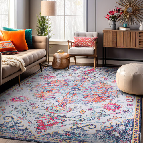 Wayfair 7' x 9' Flat Pile Area Rugs You'll Love in 2023